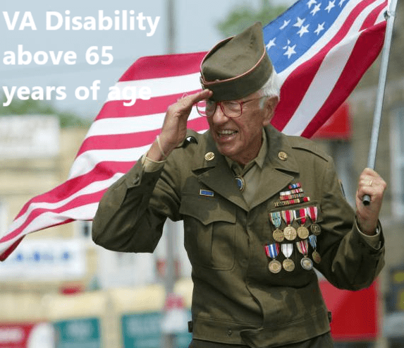VA Disability above 65 years of age