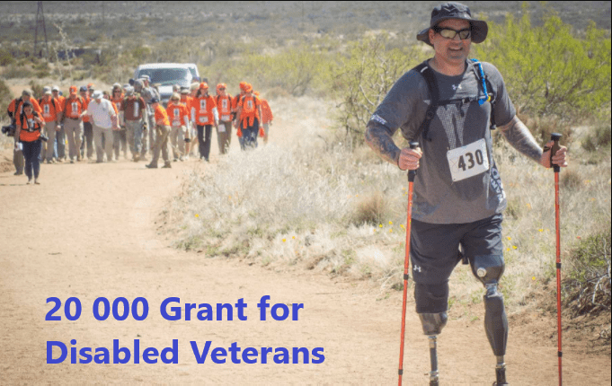 20 000 Grant for Disabled Veterans