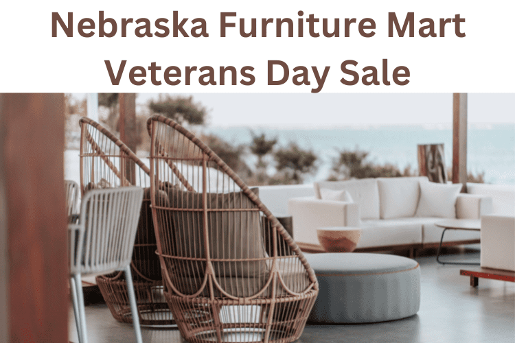 Nebraska Furniture Mart Veterans Day Sale 2022