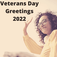 Veterans Day Greetings