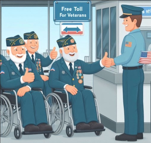 Disabled Veterans Free Toll Roads